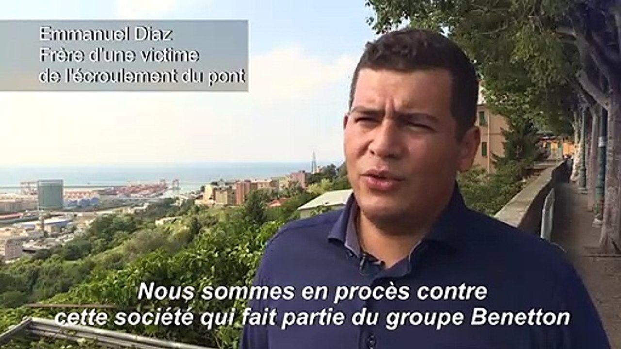 L'effondrement du pont Morandi à Gênes, un an plus tard