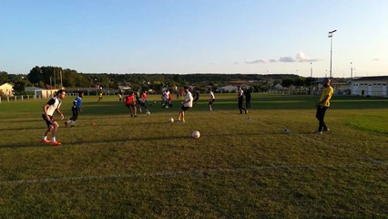 Entraînement seniors 12 août 2019