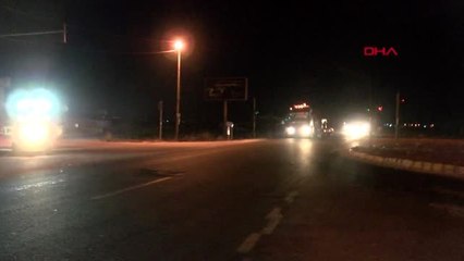 Şanlıurfa - Akçakale'ye askeri araç sevkiyatı