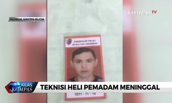 Sesak Napas, Teknisi Helikopter Water Bombing Asal Rusia Meninggal di Palembang