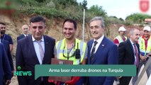 Arma laser derruba drones na Turquia