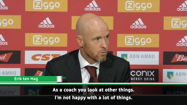 Ajax must improve to reach group stage - ten Hag