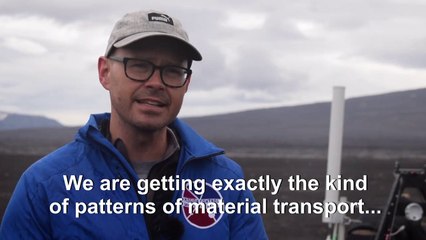 NASA descends on Icelandic lava field to prepare for Mars