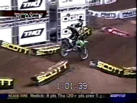 Motocross James Bubba Stewart Crash Phoenix