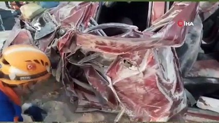 Aksaray'da feci kaza: 3 ölü, 4 yaralı