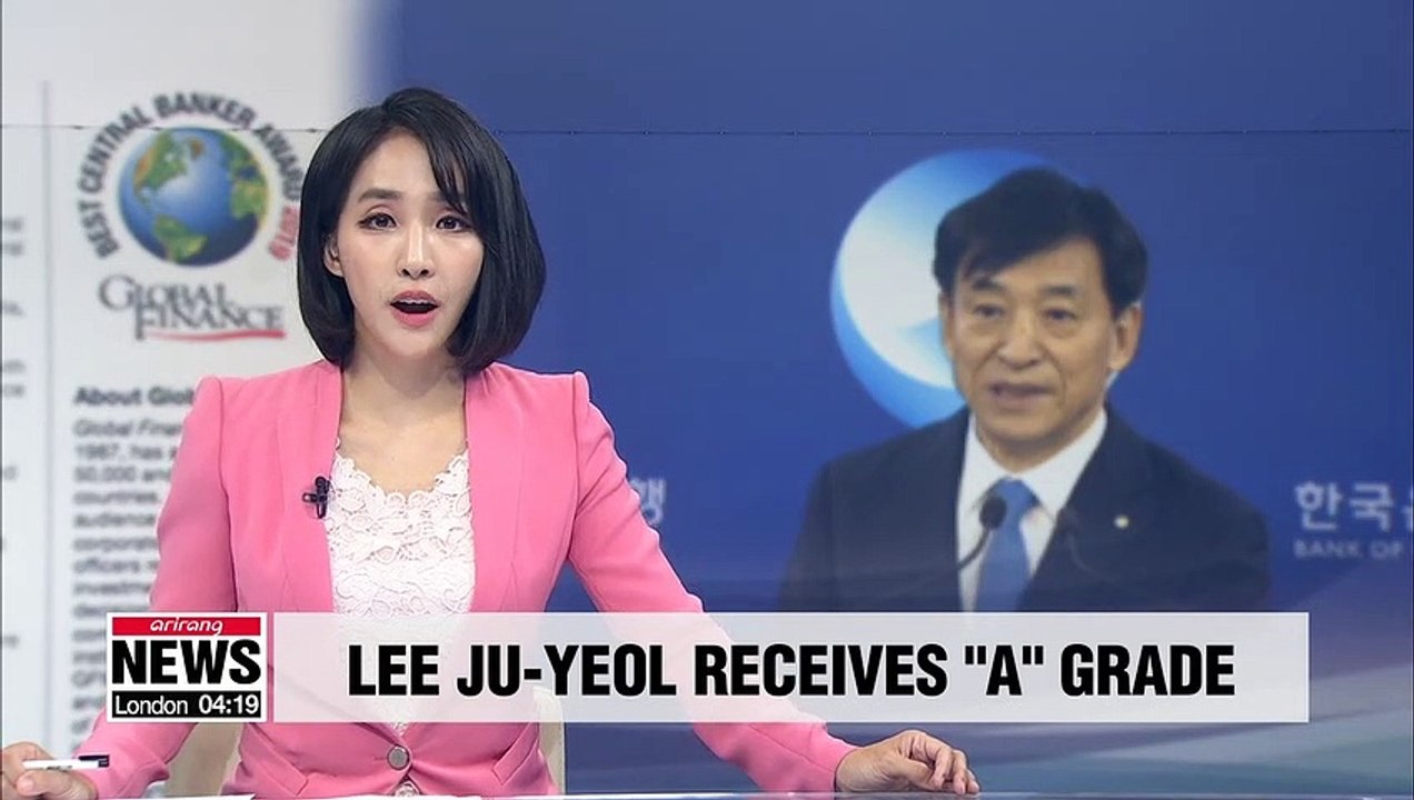 Bank of Korea governor Lee Ju-yeol receives an 'A' grade for 2nd consecutive year