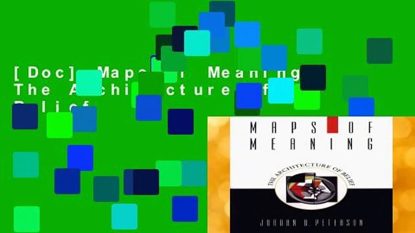 [Doc] Maps of Meaning: The Architecture of Belief