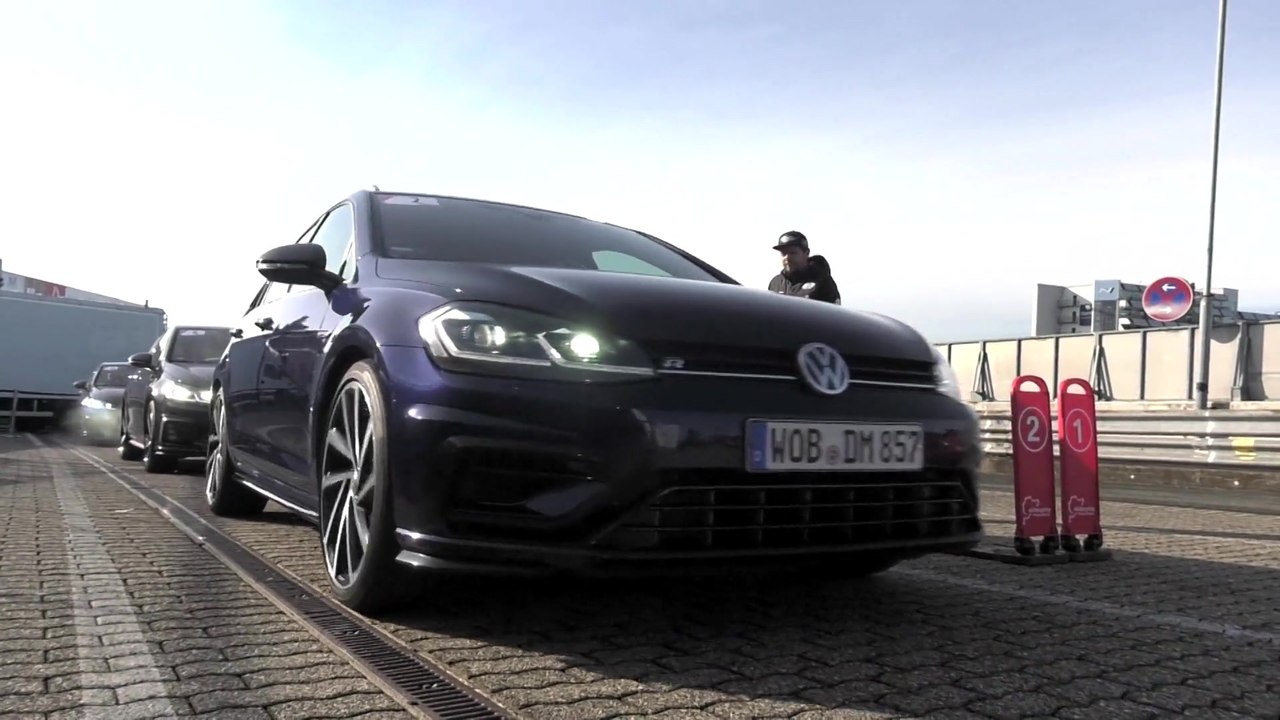 Sicherheitstraining auf dem Nürburgring mit dem VW Golf