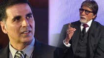 Amitabh Bachchan reacts on Akshay Kumar's statement about charity; Watch Video | FilmiBeat