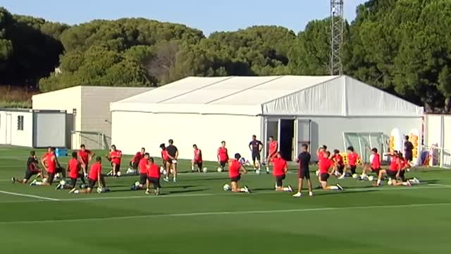 El Atlético entrena sin Diego Costa