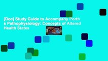 [Doc] Study Guide to Accompany Porth s Pathophysiology: Concepts of Altered Health States