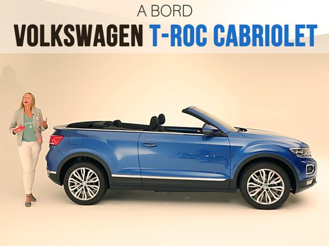 A bord du Volkswagen T-Roc Cabriolet (2019)