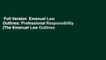 Full Version  Emanuel Law Outlines: Professional Responsibility (The Emanuel Law Outlines