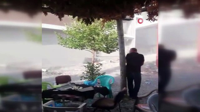 Çukurca’da etkili olan fırtına çatıları uçurdu, ağaçları devirdi