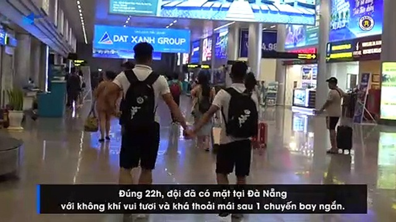 CLB Hà Nội hành quân đến Đà Nẵng, háo hức trước cuộc đối đầu với đội chủ nhà tại Vòng 21 V.League