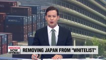 S. Korea to make pre-announcement of legislative revision to remove Japan from trade 'white list'