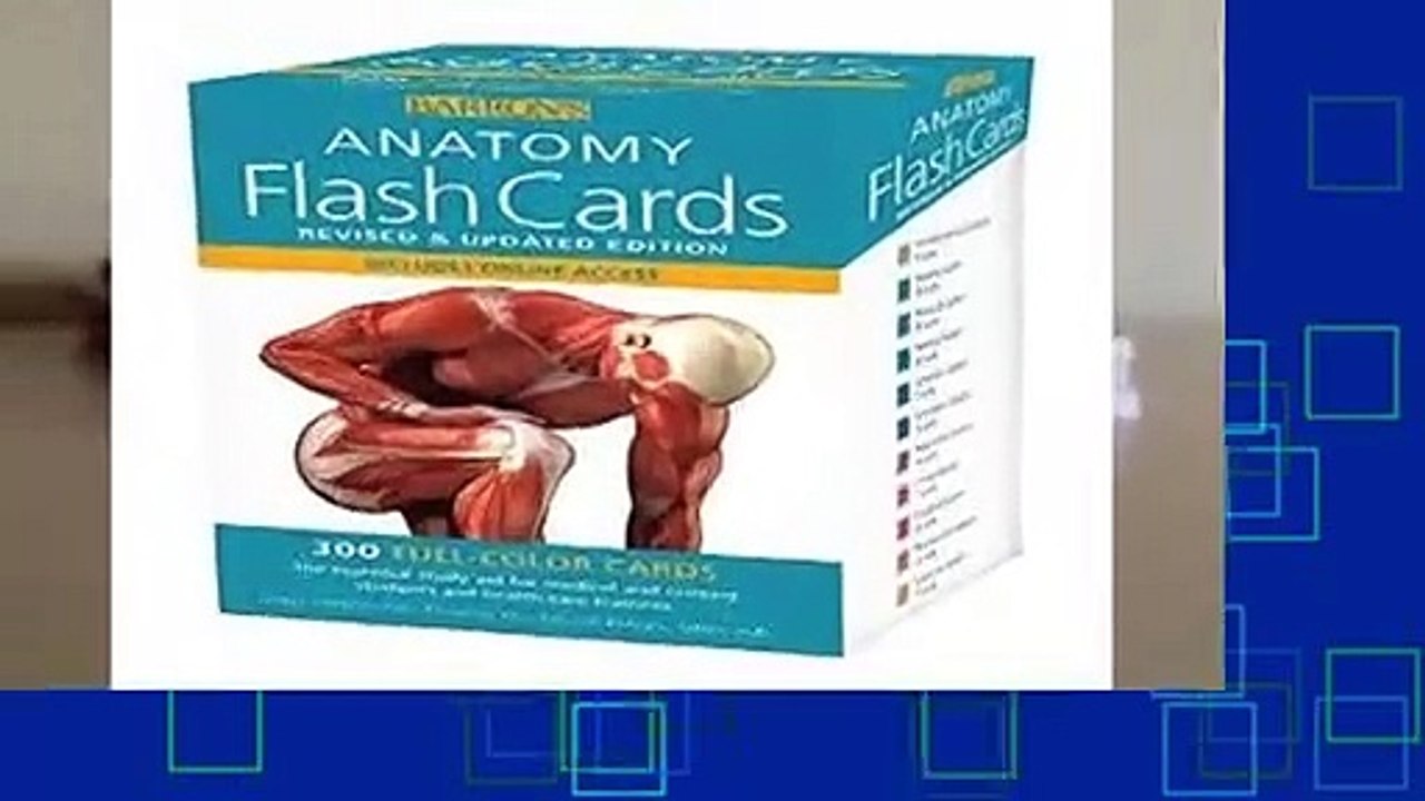 Barron s Anatomy Flash Cards Complete