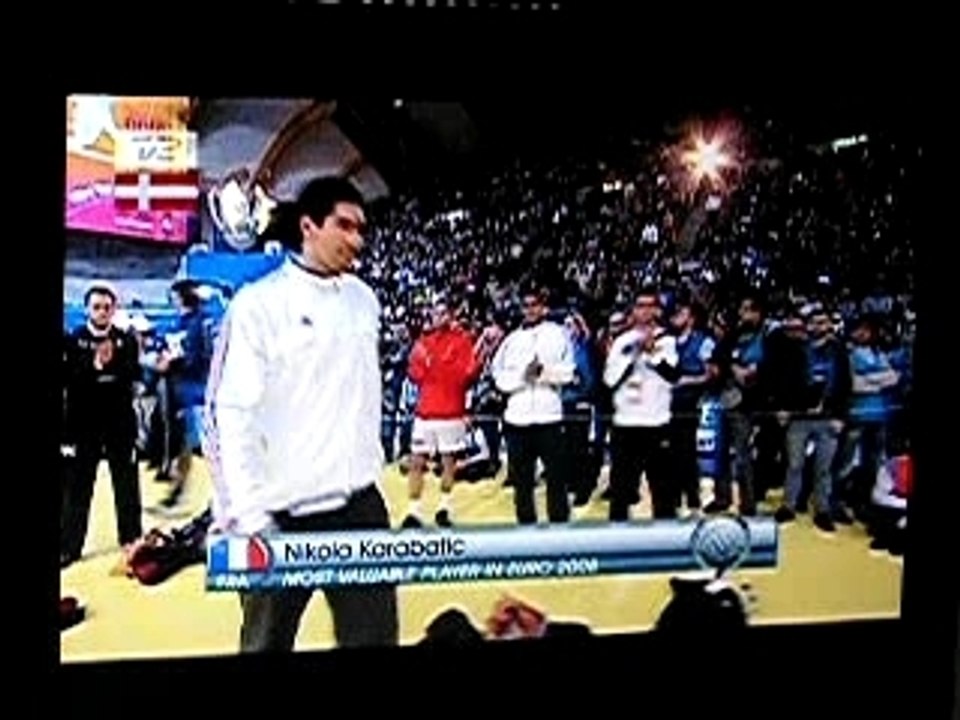 Karabatic, meilleur joueur de l'Euro 2008