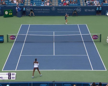 Cincinnati - V. Williams remporte un sacré combat face à Bertens