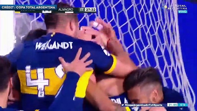 Le premier but de Daniele De Rossi avec Boca Juniors