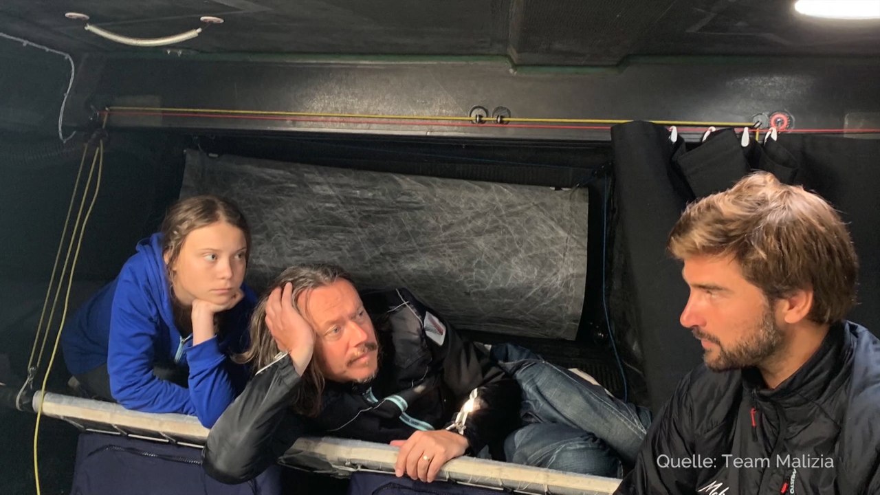 Greta Thunberg startet Segeltörn