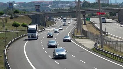 BOLU Bayram tatilinden dönüşler başladı