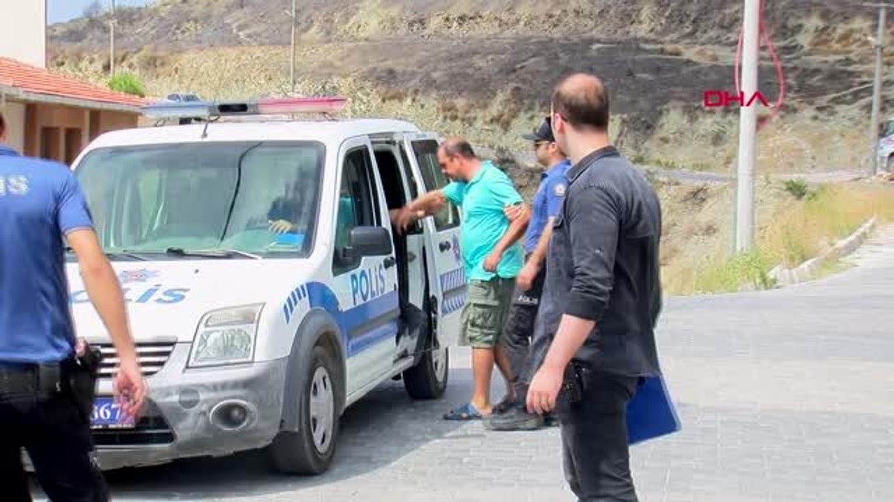 BALIKESİR Marmara Adası'nda gözaltına alınan baba- oğul adliyede