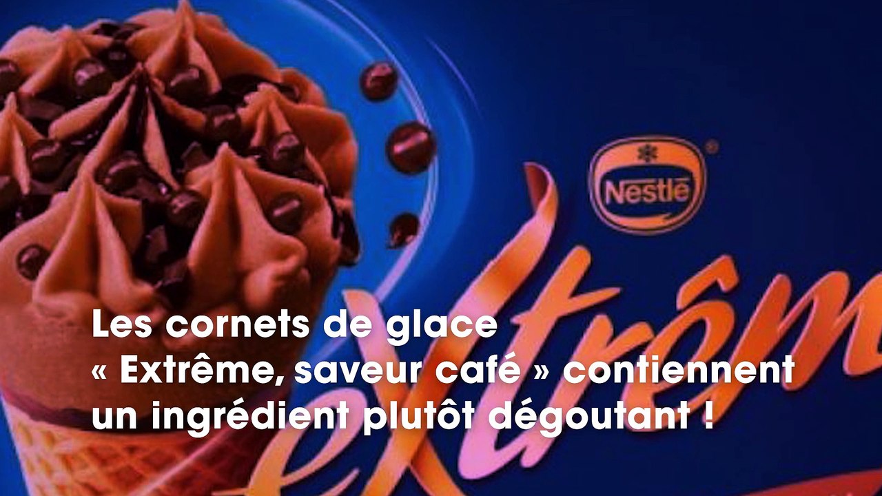 Les de glace "Extrême, saveur café" contiennent.... de la