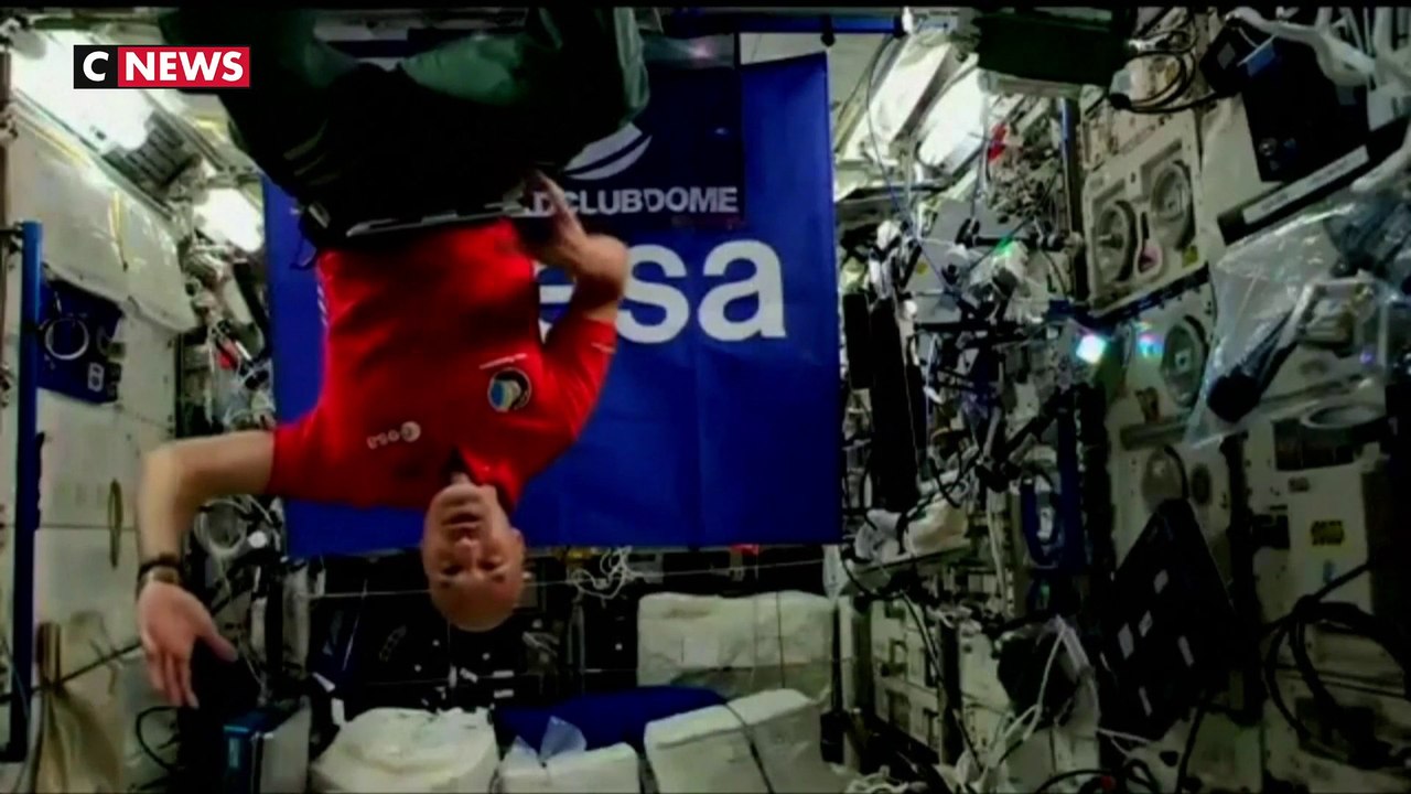 Un astronaute se transforme en DJ le temps d’une soirée