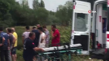 Yüzmek için nehre giren genç, boğulmaktan kurtarıldı