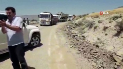 Siirt'te baraj kapakları açıldı, ortaya bir kez daha aynı görüntüler çıktı
