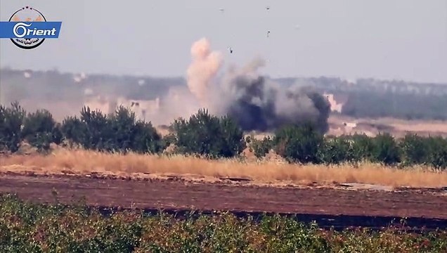 متداول: تدمير دبابة وعربة ناقلة للجنود تابعة لميليشيا اسد على محور سكيك في ريف إدلب الجنوبي