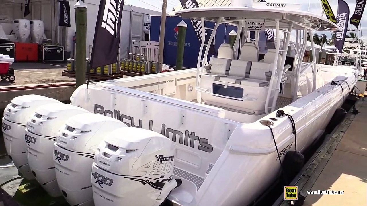2019 Intrepid 475 Panacea Fishing Boat - Walkaround - 2018 Fort Lauderdale Boat Show