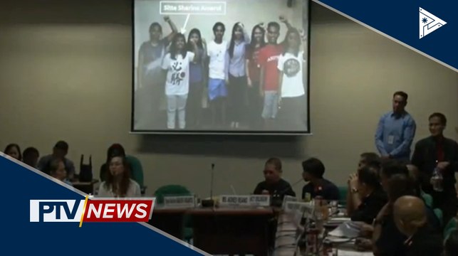 Senate hearing ukol sa recruitment ng NPA sa mga kabataan, ipinagpatuloy