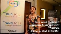 Prof. Susan Nancarrow at GHC Conference 2013 by GSTF Singapore