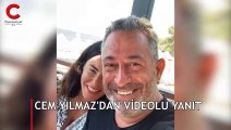Cem Yılmaz'dan 'ayrılık' iddiasına videolu yanıt