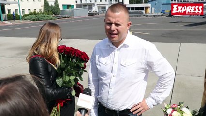 Nietypowe oświadczyny na Łódzkim lotnisku