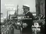 Eduardo Massera en aniversario del dia de la Armada Argentina 1978