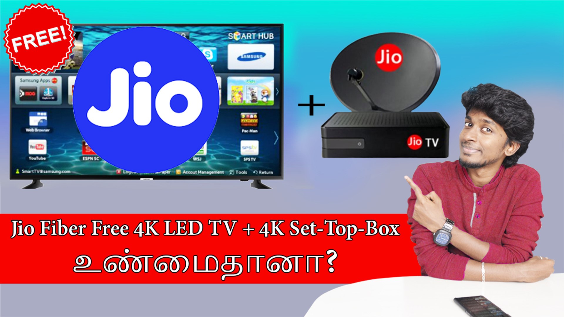 Fiber 4K TV + 4K Set-Top-Box உண்மைதானா? - video Dailymotion