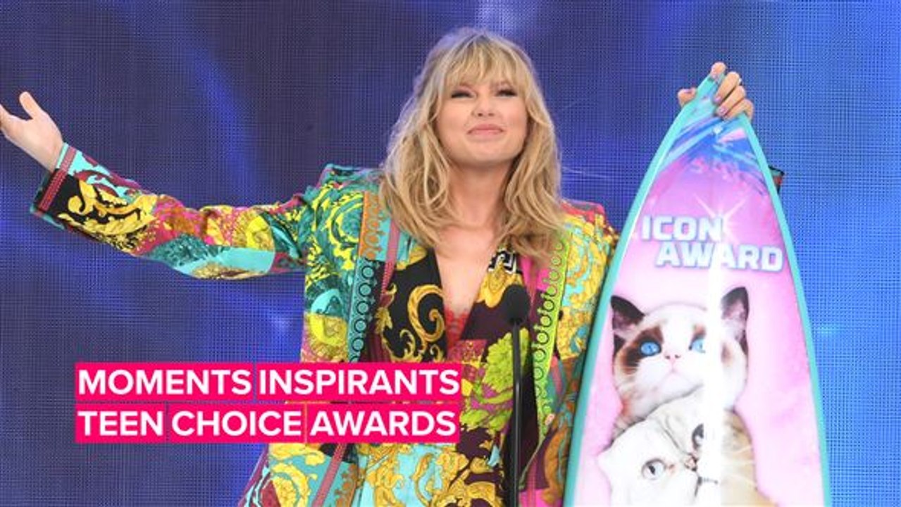 Les meilleurs discours aux Teen Choice Awards 2019