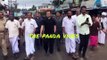 Rahul Gandhi visiting flood affected area in Wayanad Kerala Indian national congress member of parliament Rahul Gandhi