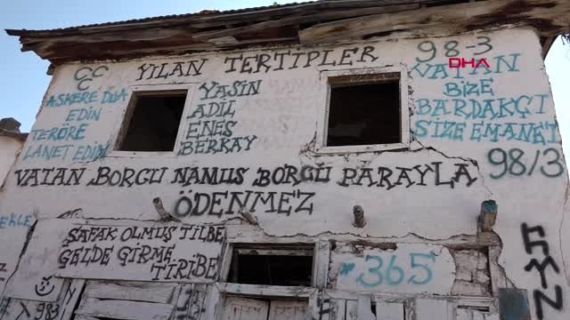 ESKİŞEHİR 40 yıllık duvar yazılı 'asker geleneği'