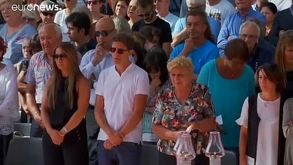 Génova de luto em aniversário da queda da ponte Morandi