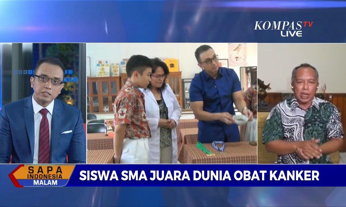 2 Siswa SMA Penemu Obat Kanker jadi Ikon Pancasila  [DIALOG]