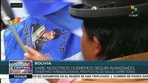 Bolivia: organizaciones sociales apoyan la reelección de Evo Morales