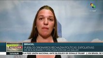 Marchan en Brasil en defensa de la educación pública y gratuita