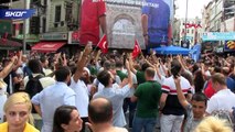 Beşiktaş sokaklarında İngilizler İzmir Marşı'yla coştu