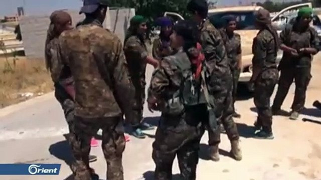 التحالف الدولي يسير دورية في منطقة تل أبيض الحدودية مع تركيا - سوريا