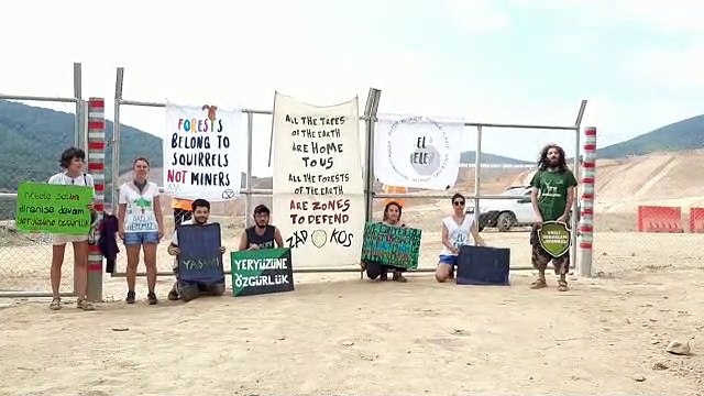 Kaz Dağları için başlatılan Su ve Vicdan Nöbeti 20'nci gününde