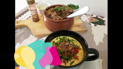 Olha Isso, Receita de Creme de Mandioquinha Com Legumes